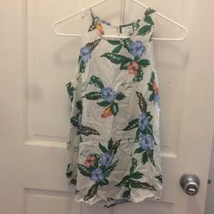 Old Navy tropical tank top